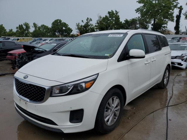 KIA SEDONA LX 2017 with VIN KNDMB5C10H6237142 - Photo from auction