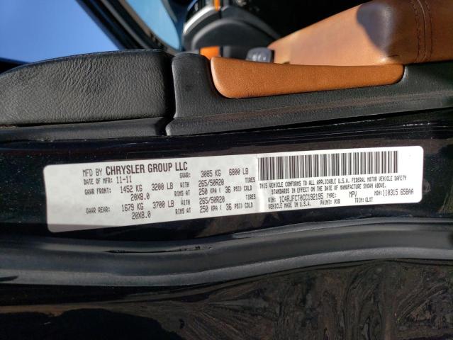 Photo 14 from auction – 2012 JEEP GRAND CHER with VIN 1C4RJFCT0CC192195