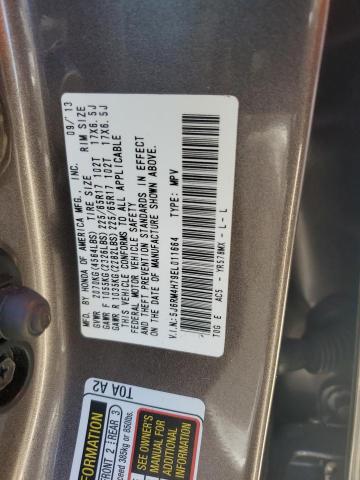 Photo 14 from auction – 2014 HONDA CR-V EXL with VIN 5J6RM4H79EL011664