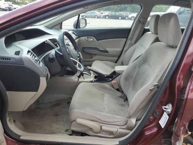 Photo 7 from auction – 2012 HONDA CIVIC LX with VIN 19XFB2F52CE321553