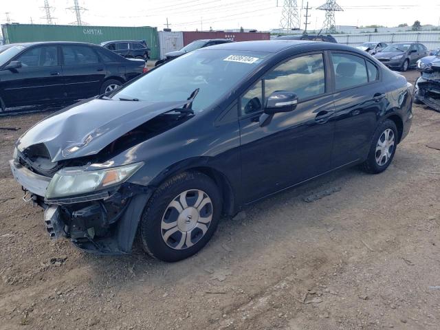 HONDA CIVIC HYBR 2013 with VIN 19XFB4F2XDE200269 - Photo from auction