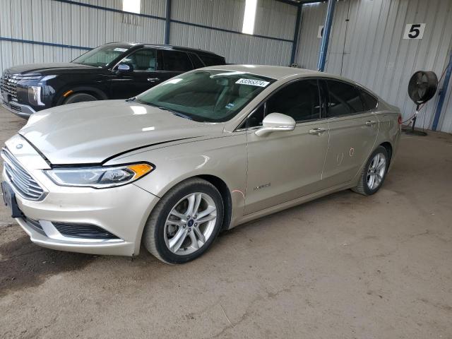 FORD FUSION SE 2018 with VIN 3FA6P0LU4JR232256 - Photo from auction