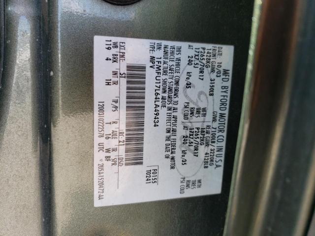 Photo 14 from auction – 2004 FORD EXPEDITION with VIN 1FMFU17L64LA49434