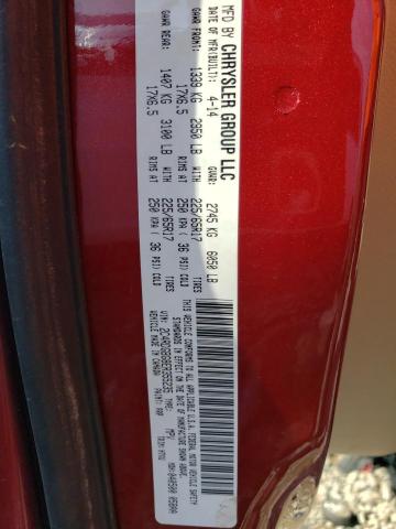 Photo 14 from auction – 2014 DODGE GRAND CARA with VIN 2C4RDGBG8ER355235
