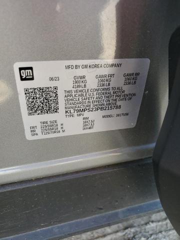 Photo 14 from auction – 2023 CHEVROLET TRAILBLAZE with VIN KL79MPS23PB215788