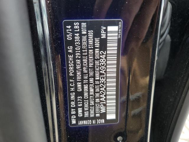 Photo 14 from auction – 2014 PORSCHE CAYENNE with VIN WP1AA2A23ELA93842