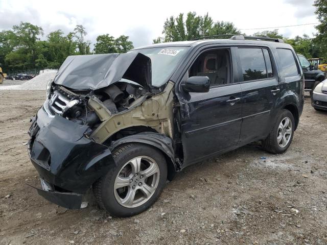 HONDA PILOT EX 2013 with VIN 5FNYF3H49DB040191 - Photo from auction
