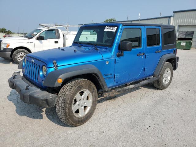JEEP WRANGLER U 2016 with VIN 1C4BJWDG9GL154117 - Photo from auction