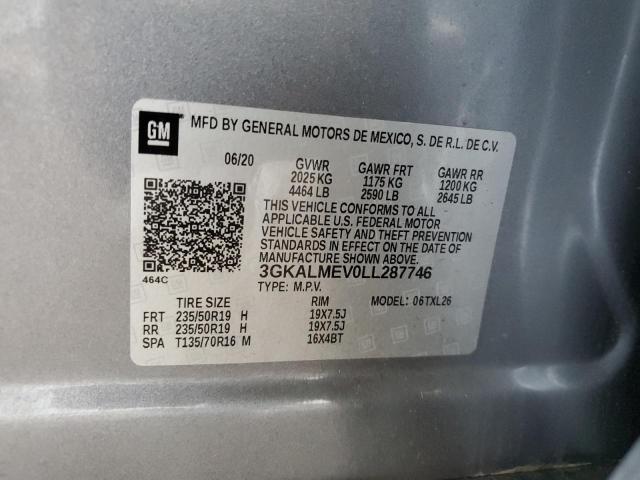 Photo 14 from auction – 2020 GMC TERRAIN SL with VIN 3GKALMEV0LL287746