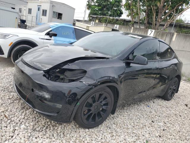 TESLA MODEL Y 2021 with VIN 5YJYGDEE9MF063972 - Photo from auction