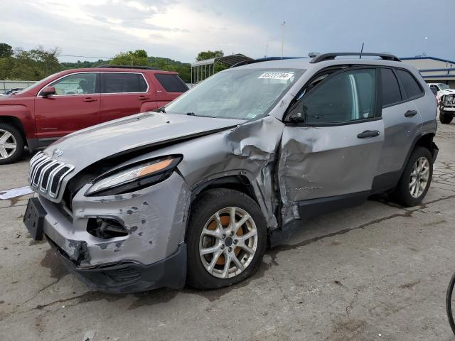 JEEP CHEROKEE S 2017 with VIN 1C4PJLAB3HW613347 - Photo from auction