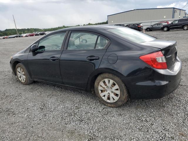 Photo 2 from auction – 2012 HONDA CIVIC LX with VIN 2HGFB2F50CH608184