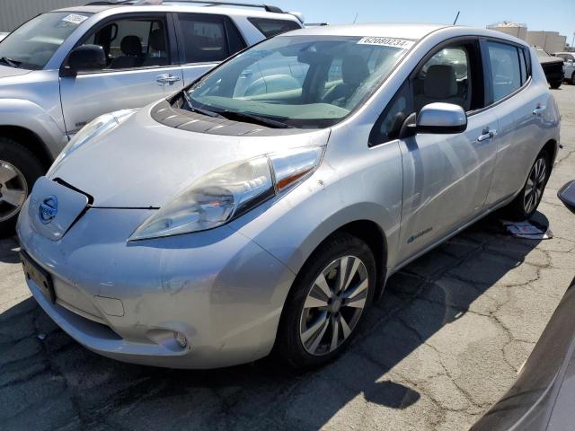 NISSAN LEAF S 2015 with VIN 1N4AZ0CP8FC329125 - Photo from auction