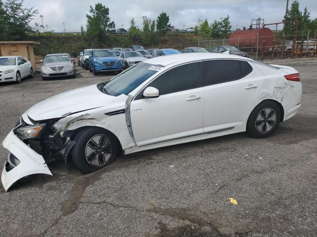 KIA OPTIMA HYB 2013 with VIN KNAGM4AD2D5046818 - Photo from auction