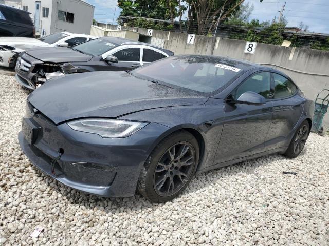 TESLA MODEL S 2021 with VIN 5YJSA1E63MF451746 - Photo from auction