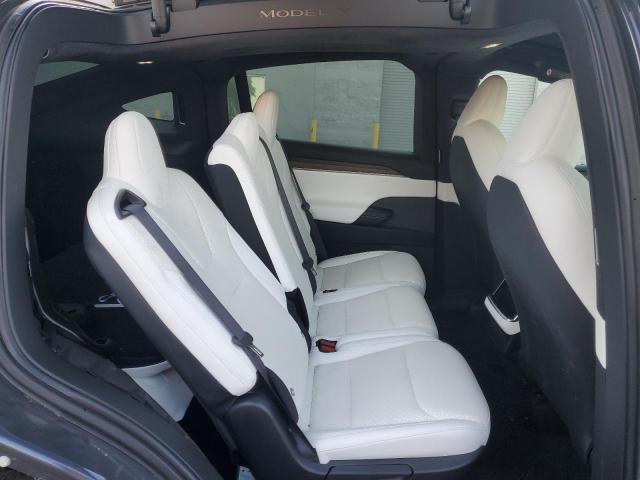 Photo 10 from auction – 2022 TESLA MODEL X with VIN 7SAXCAE53NF349228