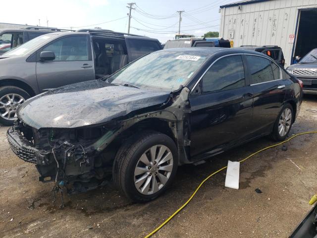 HONDA ACCORD EXL 2015 with VIN 1HGCR2F81FA128120 - Photo from auction