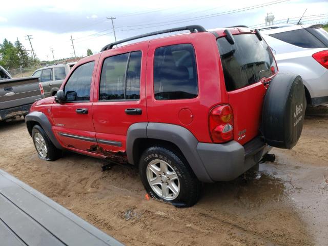 Photo 2 from auction – 2004 JEEP LIBERTY SP with VIN 1J4GL48K14W321187