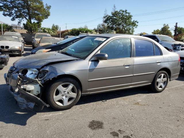 HONDA CIVIC EX 2005 with VIN 2HGES26755H529058 - Photo from auction
