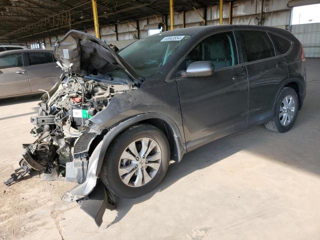 HONDA CR-V EX 2013 with VIN 5J6RM3H57DL040393 - Photo from auction