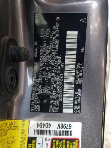 Photo 14 from auction – 2011 TOYOTA SIENNA SPO with VIN 5TDXK3DC5BS142374