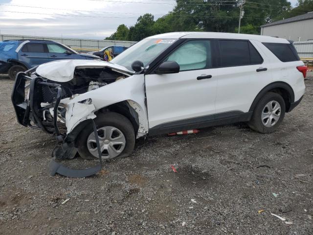 FORD EXPLORER P 2022 with VIN 1FM5K8AB0NGA92977 - Photo from auction