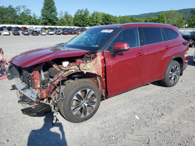 TOYOTA HIGHLANDER 2020 with VIN 5TDHZRBH0LS509555 - Photo from auction