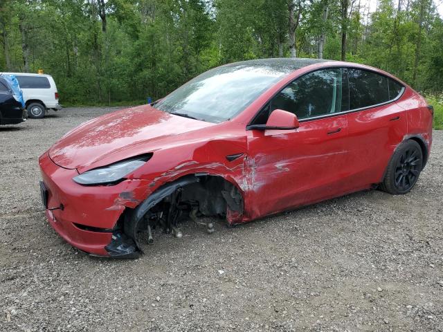 TESLA MODEL Y 2023 with VIN LRWYGDEE3PC110394 - Photo from auction
