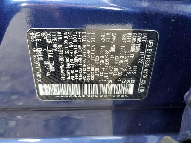 Photo 14 from auction – 2023 NISSAN ROGUE SV with VIN JN8BT3BBXPW466546