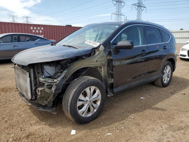 HONDA CR-V EXL 2014 with VIN 5J6RM4H73EL045325 - Photo from auction