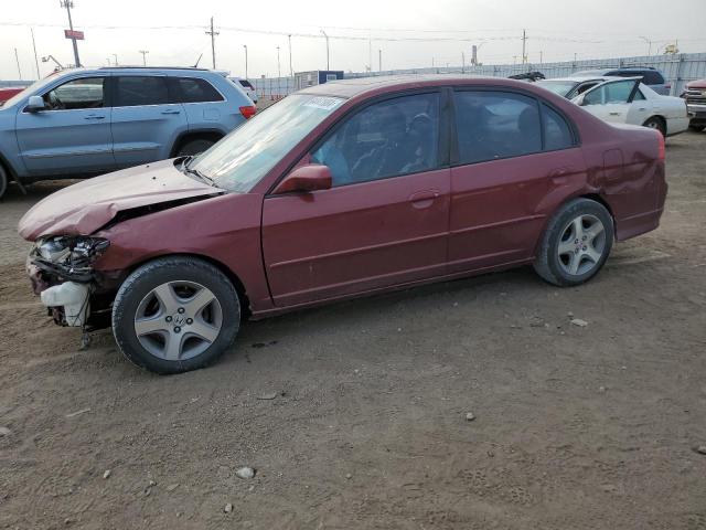 HONDA CIVIC EX 2005 with VIN JHMES26775S001625 - Photo from auction