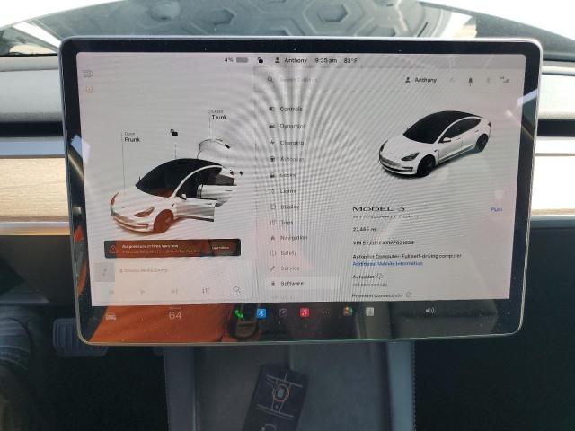 Photo 9 from auction – 2021 TESLA MODEL 3 with VIN 5YJ3E1EAXMF031639