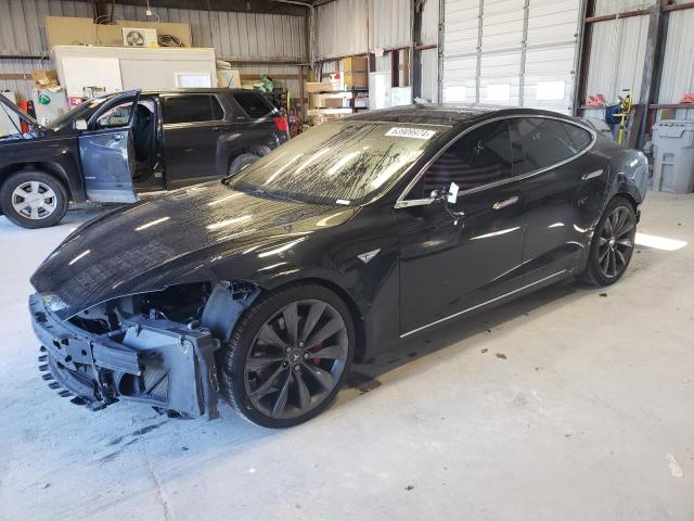 TESLA MODEL S 2016 with VIN 5YJSA1E41GF123390 - Photo from auction