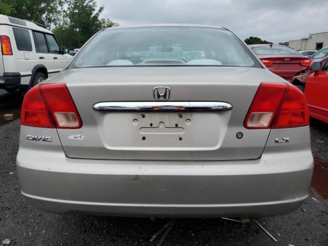 Photo 6 from auction – 2001 HONDA CIVIC LX with VIN 2HGES16581H538548