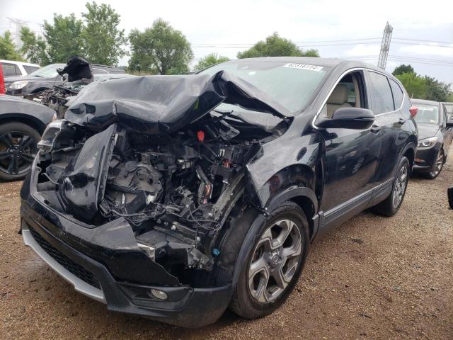 HONDA CR-V EXL 2018 with VIN 7FARW2H80JE062226 - Photo from auction