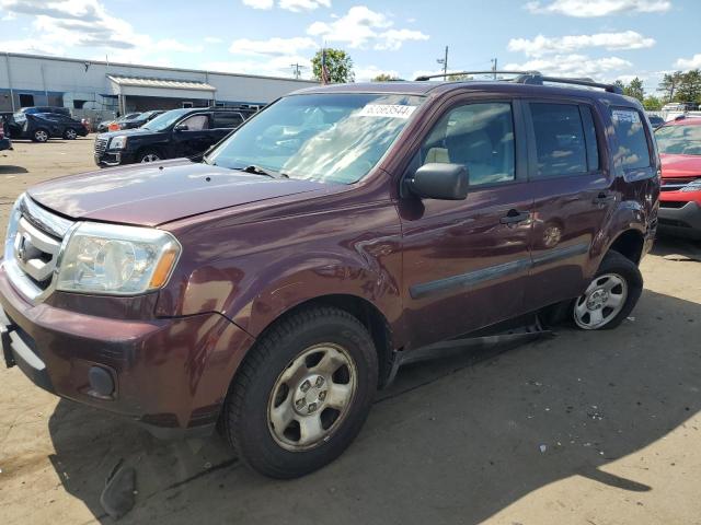 HONDA PILOT LX 2011 with VIN 5FNYF4H29BB041388 - Photo from auction