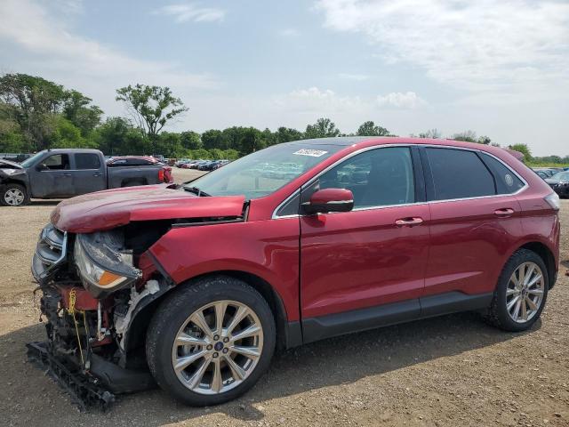 FORD EDGE TITAN 2018 with VIN 2FMPK4K89JBB61882 - Photo from auction