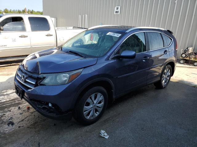 HONDA CR-V EXL 2014 with VIN 5J6RM4H72EL073276 - Photo from auction