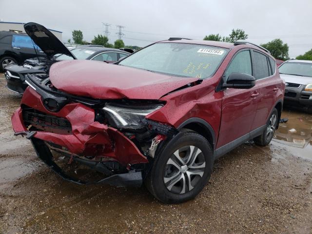 TOYOTA RAV4 LE 2018 with VIN 2T3BFREV0JW775170 - Photo from auction