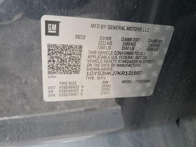 Photo 14 from auction – 2019 CADILLAC ESCALADE E with VIN 1GYS3HKJ7KR131987