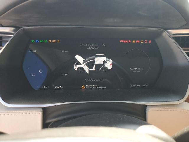 Photo 9 from auction – 2017 TESLA MODEL X with VIN 5YJXCAE25HF076669