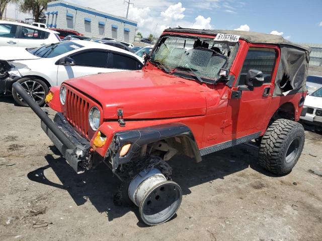 JEEP WRANGLER / 2003 with VIN 1J4FA69S63P371233 - Photo from auction