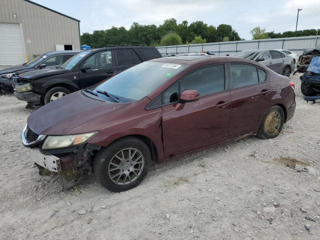 HONDA CIVIC EX 2013 with VIN 19XFB2F81DE068348 - Photo from auction