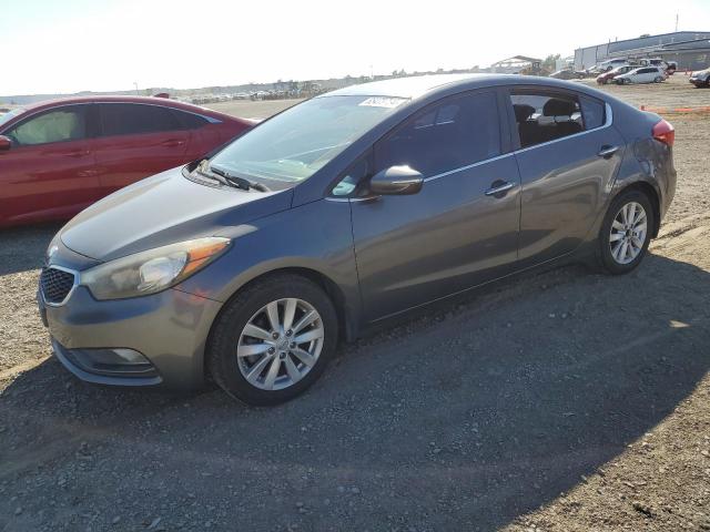 KIA FORTE EX 2014 with VIN KNAFX4A81E5106191 - Photo from auction