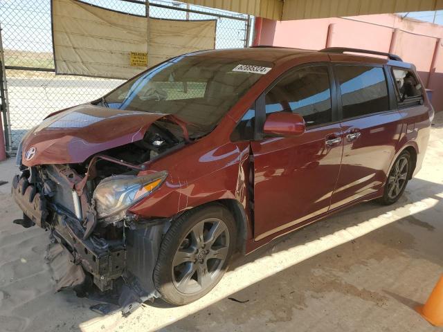 Photo 1 from auction – 2017 TOYOTA SIENNA SE with VIN 5TDXZ3DC3HS893817