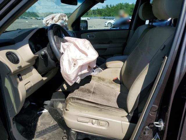 Photo 7 from auction – 2012 HONDA PILOT EX with VIN 5FNYF4H43CB052616