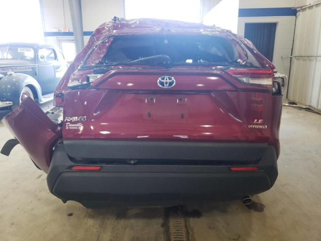 Photo 6 from auction – 2021 TOYOTA RAV4 LE with VIN JTMLWRFV8MD128634