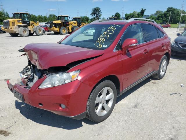 LEXUS RX 350 2011 with VIN 2T2BK1BAXBC109634 - Photo from auction