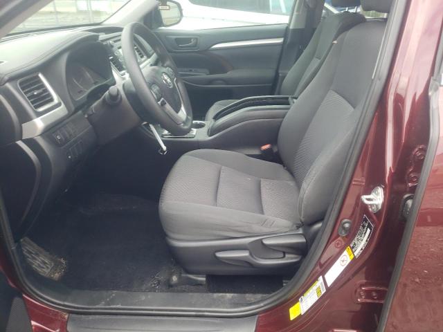 Photo 7 from auction – 2019 TOYOTA HIGHLANDER with VIN 5TDZARFH5KS042489