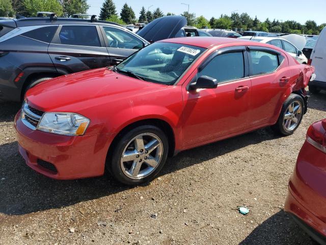 DODGE AVENGER SE 2014 with VIN 1C3CDZAG3EN129141 - Photo from auction
